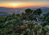 The sun sets over the Cascade-Siskiyou National Monument in southern Oregon