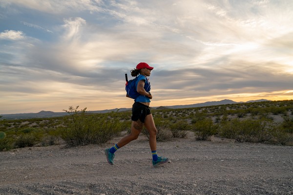 Faith running. Photo credit Michael Estrada