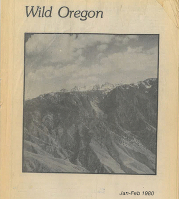 Old issue of Wild Oregon