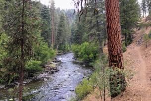 Eagle Creek, south of the Eagle Cap Wilderness
