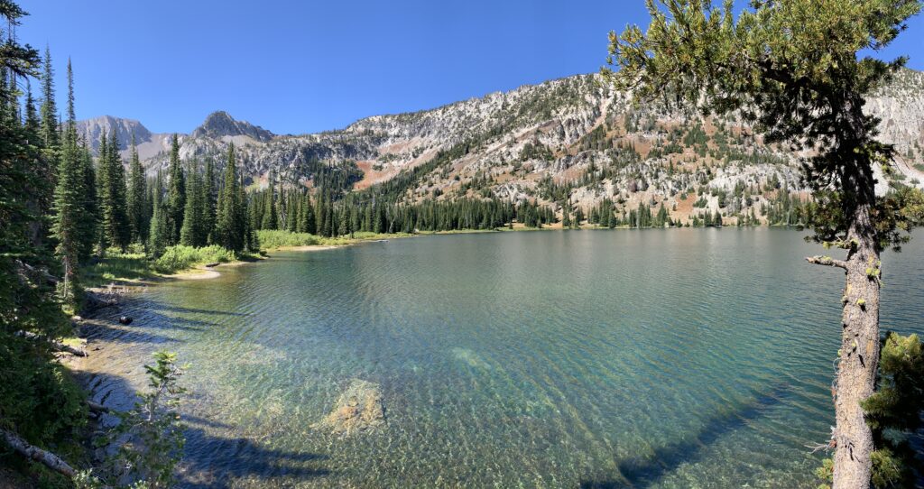 Aneroid Lake in the Eagle Cap Wilderness