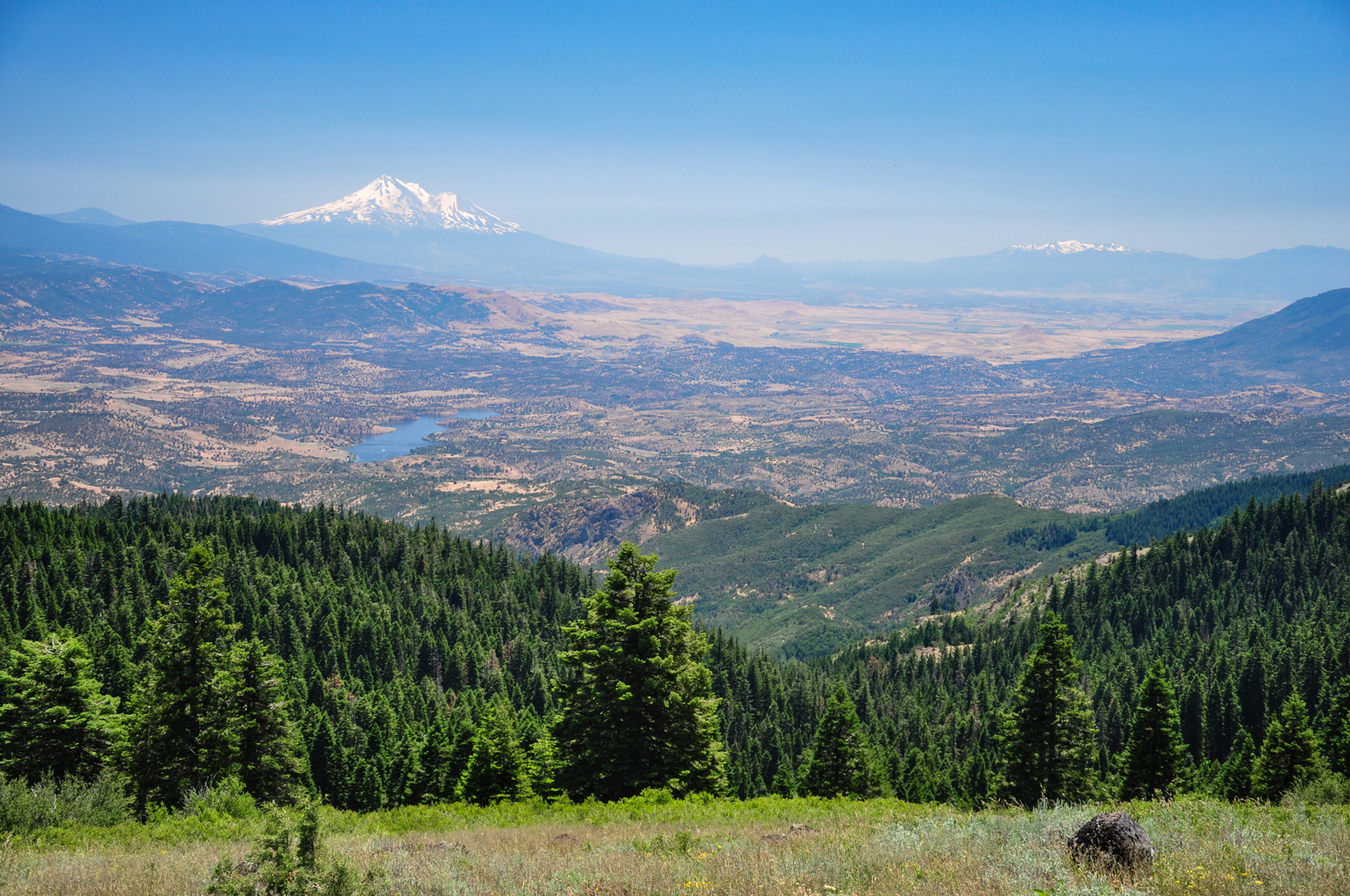 view from Soda Mountain by Cheryl Hill