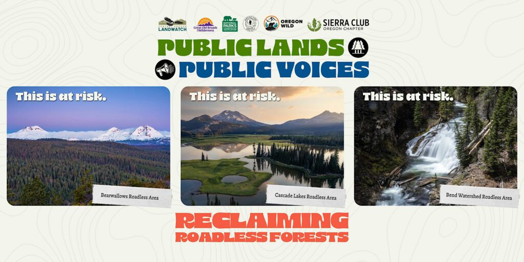 Public Lands, Public Voices: Reclaiming Roadless Forests (Bend)