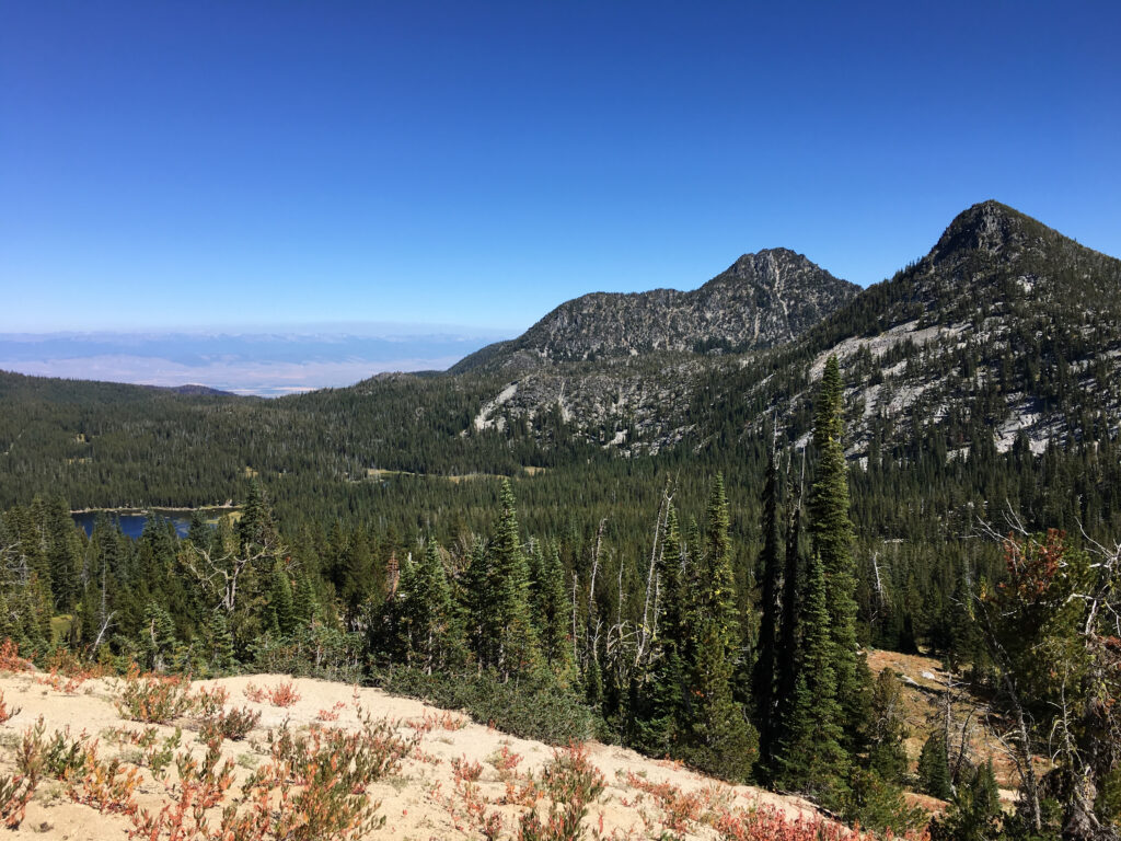 A photo of the mountains near Anthony Lakes in eastern Oregon.